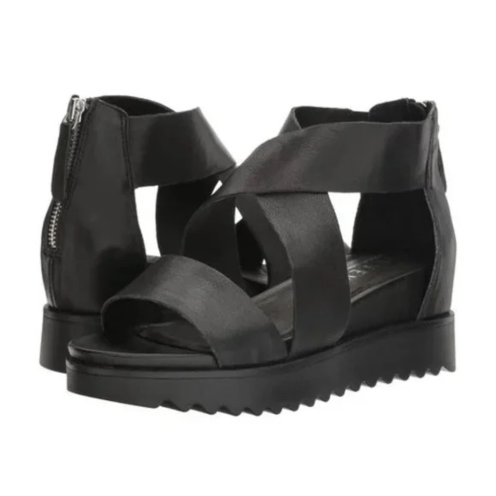STEVEN by Steve Madden Natural Comfort Kaley Leather Sandals 5.5